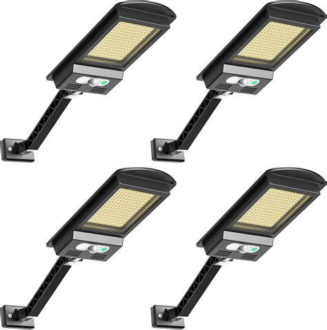 ENGREPO Luces Solares para Exterior 2 Paquetes 156 LED 1000 Lúmenes