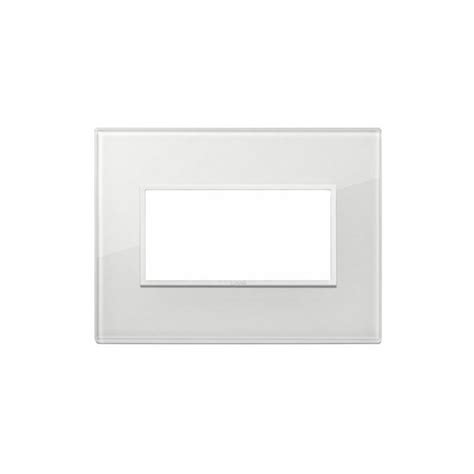 Placca 4M Bianco Totale Diamante Vimar Eikon Evo 21654 87