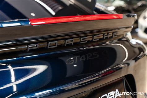 Moonlight Blue Metallic Porsche Cayman Gt4 Rs 718