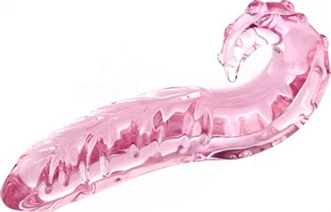 Tentacle Glass Dildo Massager Pink