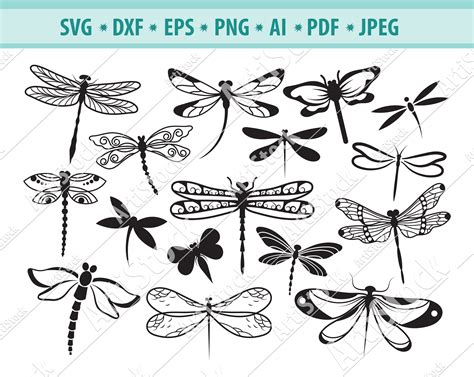 Dragonfly Svg Insects Svg Ladybug Svg Insect Svg Bug Svg Bugs Svg | The ...