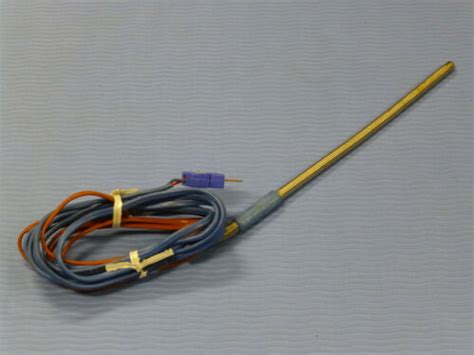 Omega T Type Thermocouple Temperature Probe With Connector 6 Long Ebay