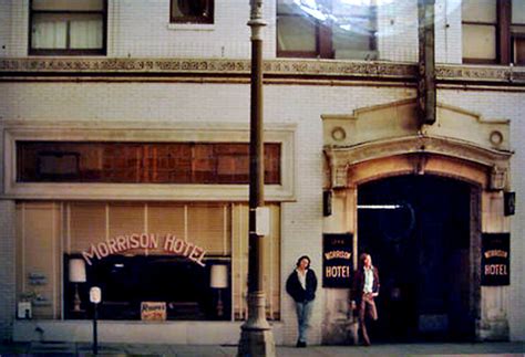 The Doors - Morrison Hotel - Album cover location - PopSpots