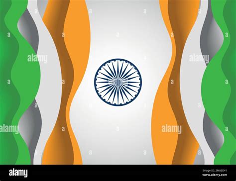 26th January Happy Republic Day Of India In Vector Background Vector