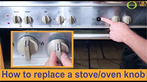 How To Replace A Knob For A Stove Oven Alba Youtube