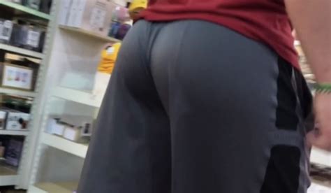 Straight Guy With Fat Tight Ass In Shorts Walks In Mall ThisVid