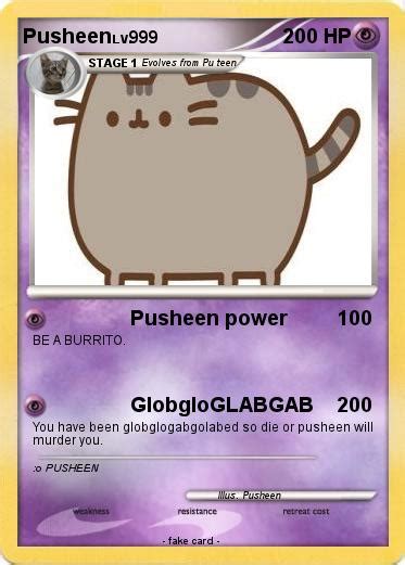 Pokémon Pusheen 365 365 Pusheen Power My Pokemon Card