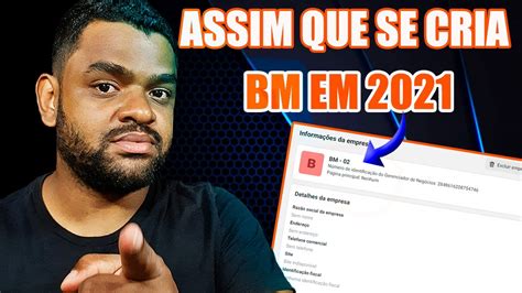 Como Criar um BM Gerenciador de Negócios Facebook Atualizado 2021