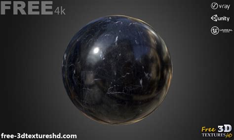 3d Textures Pbr Free Download Black Marble Pbr Texture 3d Free