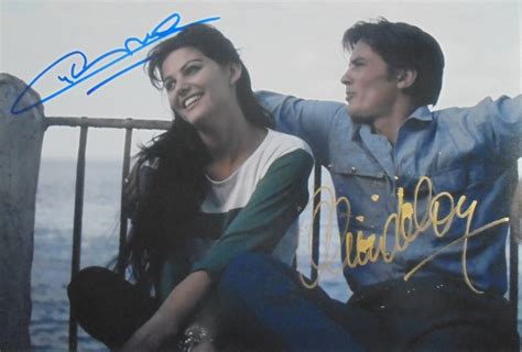 Claudia Cardinale Alain Delon Original Autograph Large Photo X Etsy