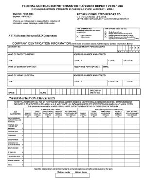 Fillable Online VETS 100a Fax Email Print PdfFiller