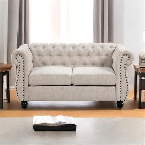 Amazon Morden Fort Deep Seat Loveseat Sofa No Sagging Small