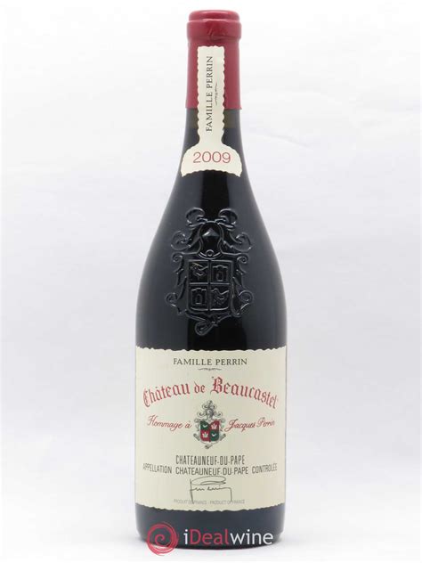 Châteauneuf du Pape Château de Beaucastel Hommage à Jacques Perrin