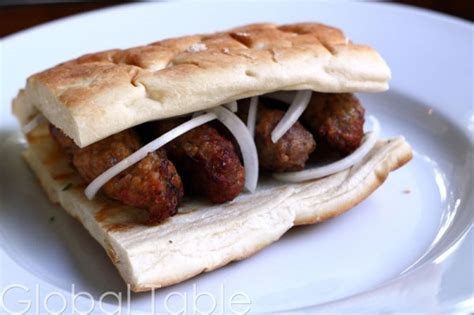 Bosnian Finger Sausages | Cevapi | Global Table Adventure