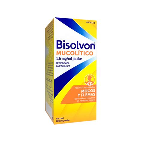 Bisolvon Mucolítico Jarabe 200 Ml