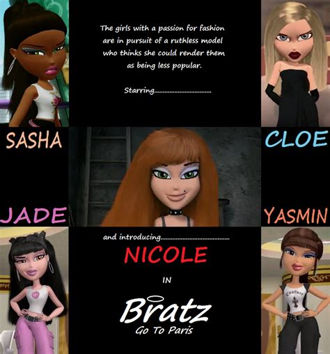 Bratz Go To Paris Movie Poster by masterpeace23 on DeviantArt