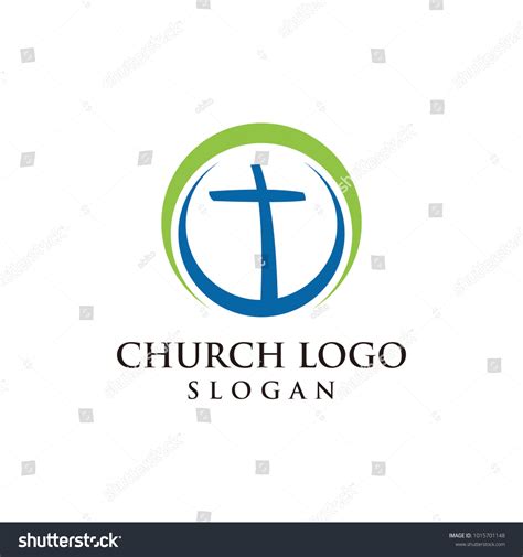 Church Logo Modern Vector Graphic Abstract Stock Vector (Royalty Free) 1015701148