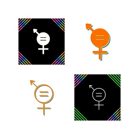 Gender Equality Vector Icon 28605326 Vector Art At Vecteezy