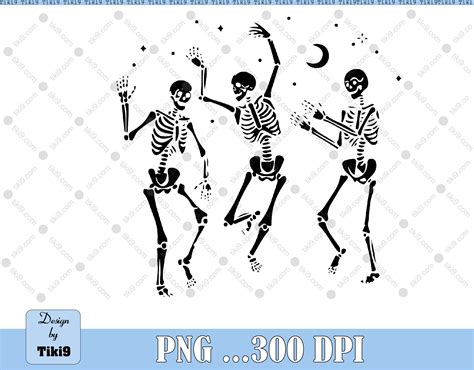 Dancing Skeletons Svg Bundle Spooky Skeleton Svg Skeletons Svg