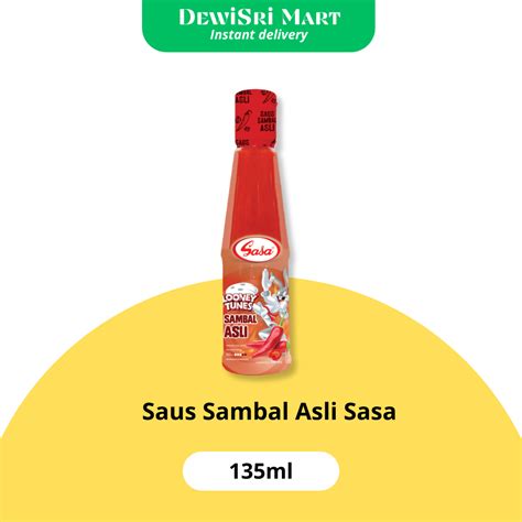 Jual Saus Sambal Asli Sasa 135ml Dewi Sri Mart Shopee Indonesia