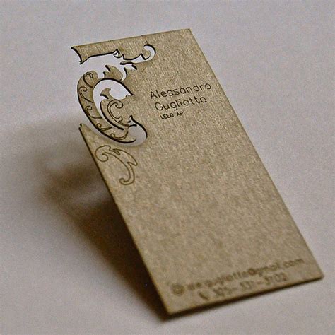 Cool Laser Cut Business Card Designs | Conseptors