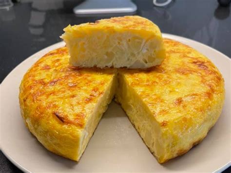 Tortilla De Patatas En Freidora De Aire