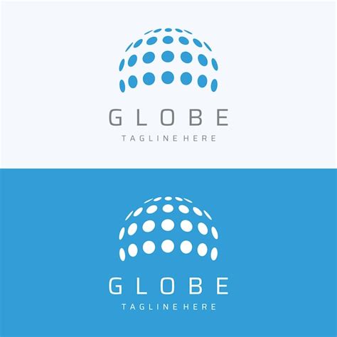 Premium Vector Modern Globe Or Globe Or Global Logo Template Vector