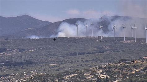 Brush Fire Burning In Remote East County Nbc 7 San Diego