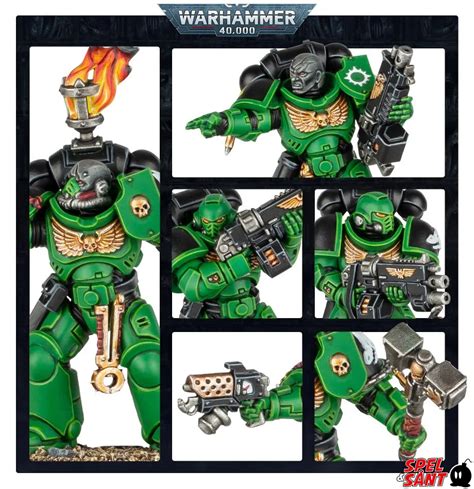 Warhammer 40K Battleforce Salamanders Warforged Strike Force Spel