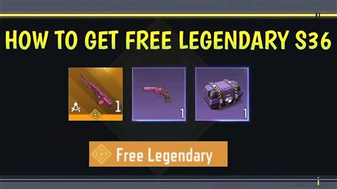 How To Get Free Legendary S36 Phobos In Cod Mobile Youtube