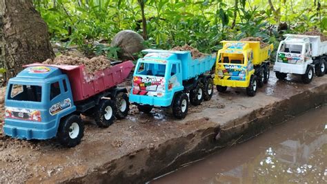 Menemukan Truck Pasir Membersihkan Truck Derek Truck Molen Dam Truck