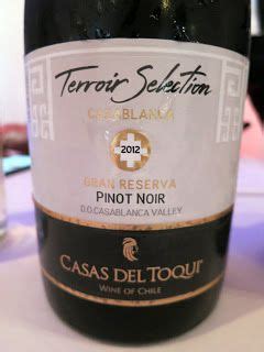 Casas Del Toqui Terroir Selection Gran Reserva Pinot Noir