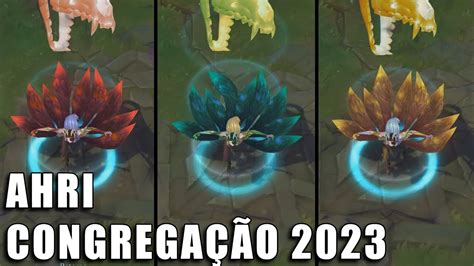 Ahri Congregação das Bruxas Cromas REWORK 2023 YouTube