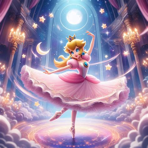 Princess Peach as a Ballerina by SpongebobNintendo20 on DeviantArt