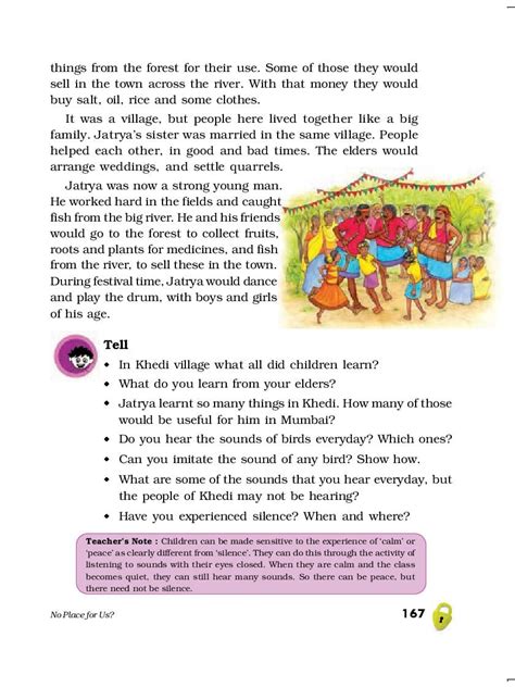 Ncert Book Class 5 Evs Chapter 18 No Place For Us Pdf Aglasem