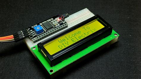 Make Your Own LCD Display Board Simple Electronic Project YouTube