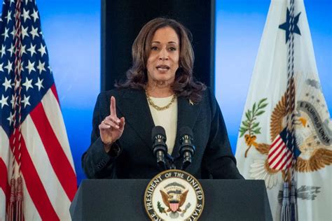 Uderzenie wody sodowej Kamala Harris nie jest jeszcze kandydatką ale