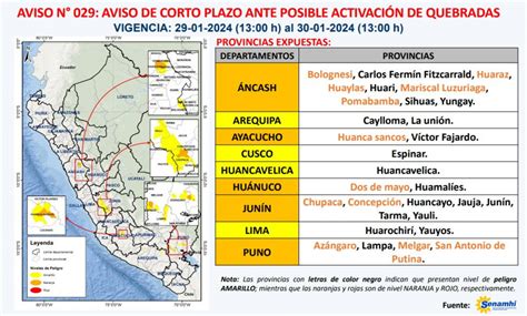 Lluvias En Perú Y Clima Hoy En Vivo Senamhi Advierte Precipitaciones