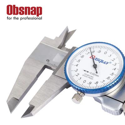 Dasqua Monoblock High Precision Mm Double Shock Proof Dial Caliper