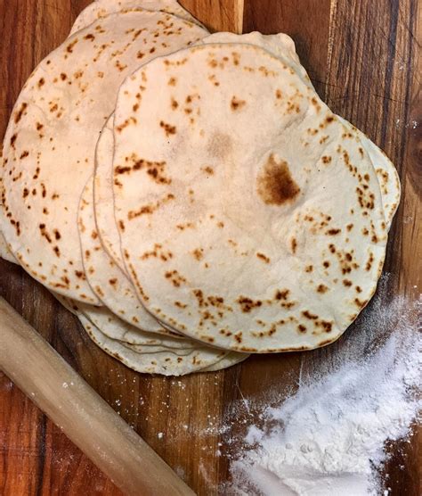 Homemade Flour Tortillas R Food