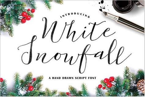 15 Stunning Snow Fonts For Your Design Projects Templatefor