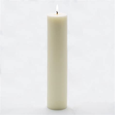 Richland Pillar Candle 2x9 Light Ivory Set Of 20 Quick Candles