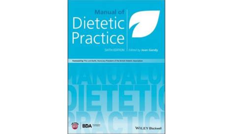 Dietetic Manuals British Dietetic Association Bda