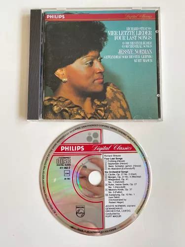 Cd Richard Strauss Vier Letzte Lieder Four Last Songs Mercadolivre