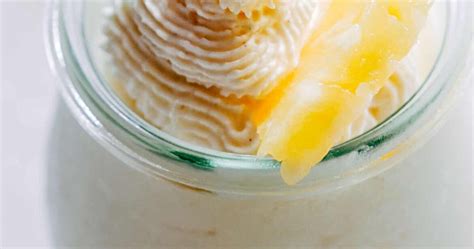 Eggless Pineapple Mousse Light And Airy No Gelatin