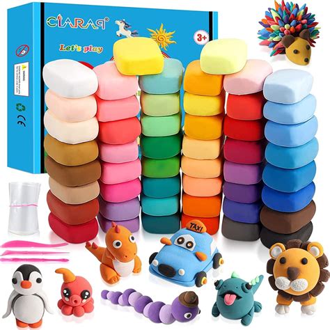ciaraq air dry clay  colors modeling clay  kids ultra light
