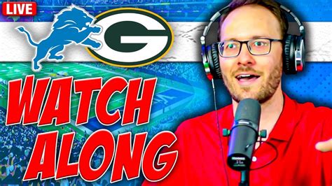 Green Bay Packers Vs Detroit Lions Live Watch Along Nfl Week 4 Youtube