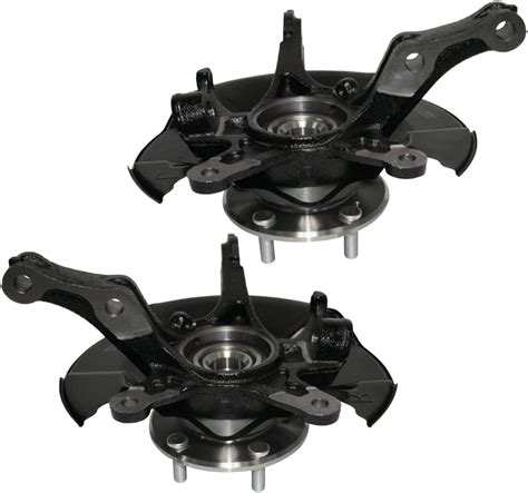 Autoshack Pair Of Front Steering Knuckle Wheel Bearing Hub Assembly