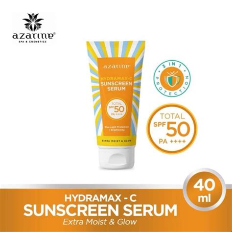 Jual Azarine Hydrasoothe Sunscreen Gel Spf Pa Ml Blue Light