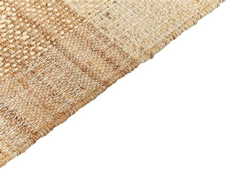 Tapis En Jute Beige 80 X 150 Cm Karkin Belianifr